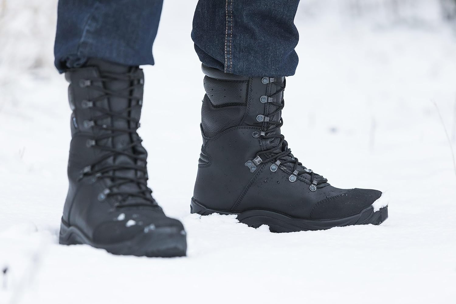 Alpina TRAPPER Men’s Hunting Boots | 10.5” Waterproof Full-Grain Leather | Sympatex Breathable Membrane | Slip-Resistant All-Weather Grip Outsole | Durable Outdoor & Hiking Boots | Handcrafted in Europe