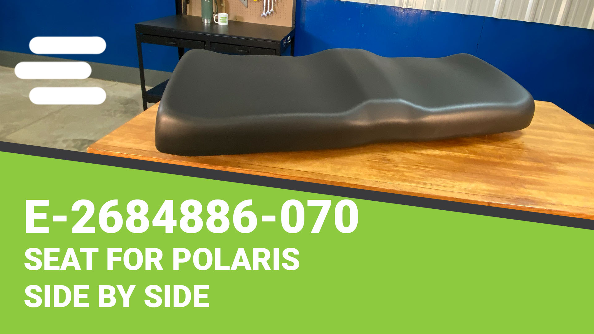 Amazon.com: E-2684886-070 Black Seat Bottom for Polaris RANGER 500