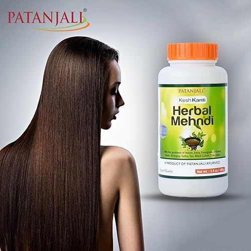 Miniatura 4 de Patanjali Kesh Kanti Herbal Mehndi 3.53 oz (paquete de 3)