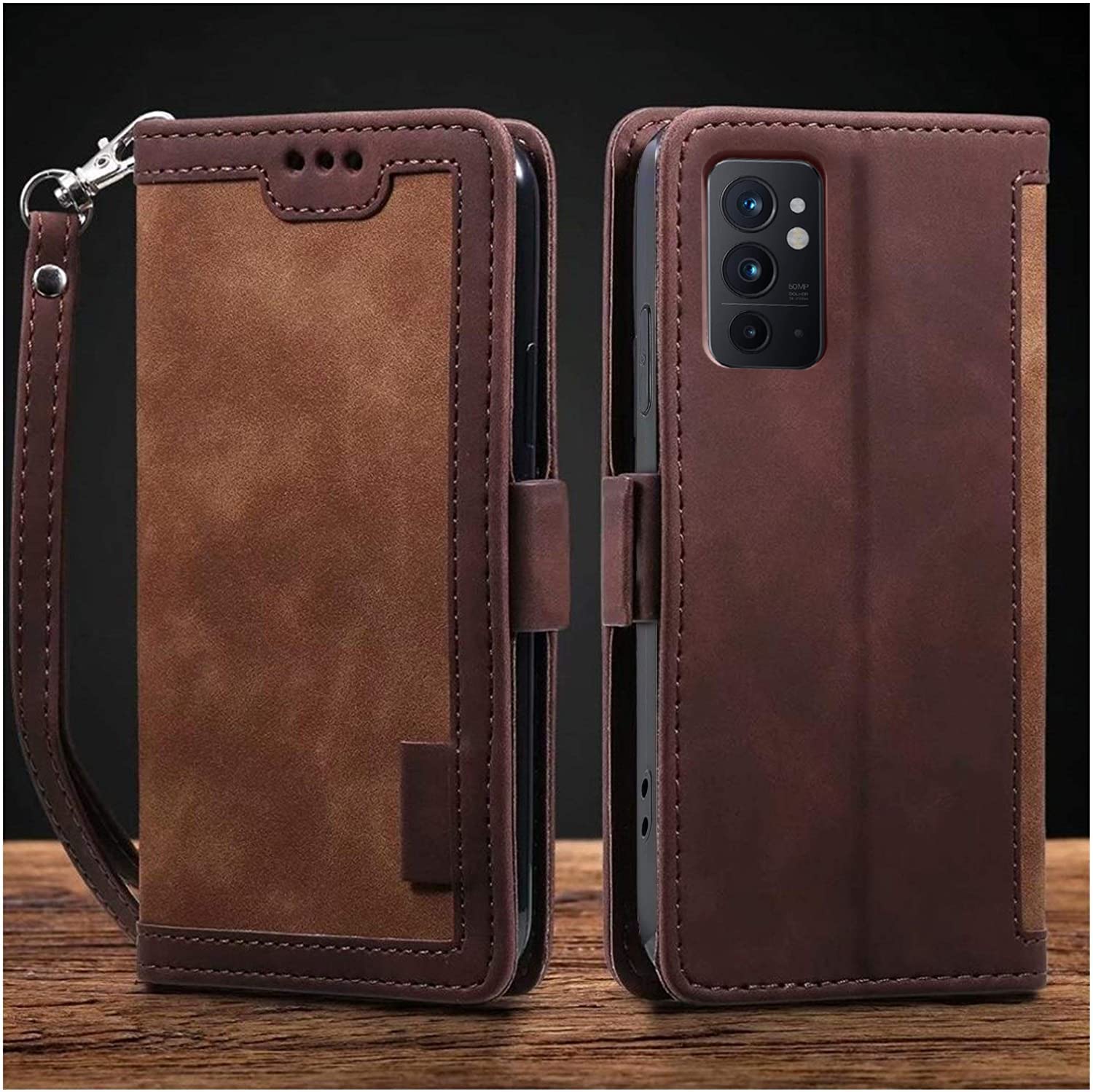 Excelsior Premium PU Leather Wallet flip Cover case with | Card and Cash Slot | 360 Full Body Protection case for Oneplus 9RT (Coffee) (B0BCYZQR9Q) Amazon Price History, Amazon Price Tracker