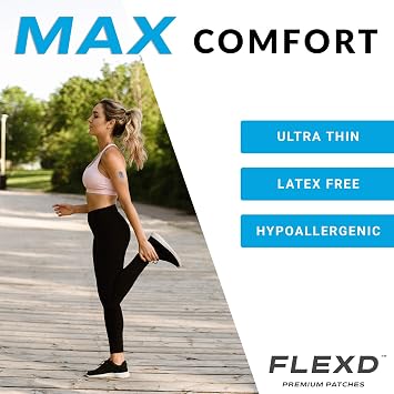 Flexd Waterproof Over Patches G6, Clear, Pack of 25