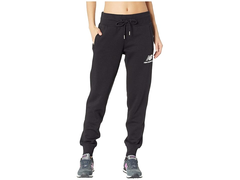 

New Balance Essentials Brushed Sweatpants (Black) Women's Workout