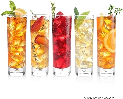 Miniatura 9 de Tea Forte Jarra de té sobre hielo + mezclas de infusor de té, paquete variado, infusores de té helado de tamaño jarra de té (5 unidades) + juego de