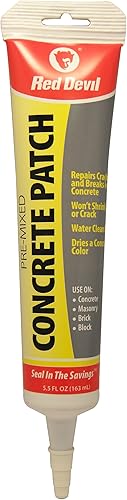 Miniatura 5 de QEP Paleta Comfort Grip de 6 pulgadas x 2 pulgadas con gancho para cubo, color plateado (42112) y parche de hormigón premezclado Red Devil 0645,
