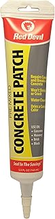 Red Devil 0645 Pre-Mixed Concrete Patch, 5.5 Oz Squeeze Tube, Pack of 1, Gray, 5 Fl Oz