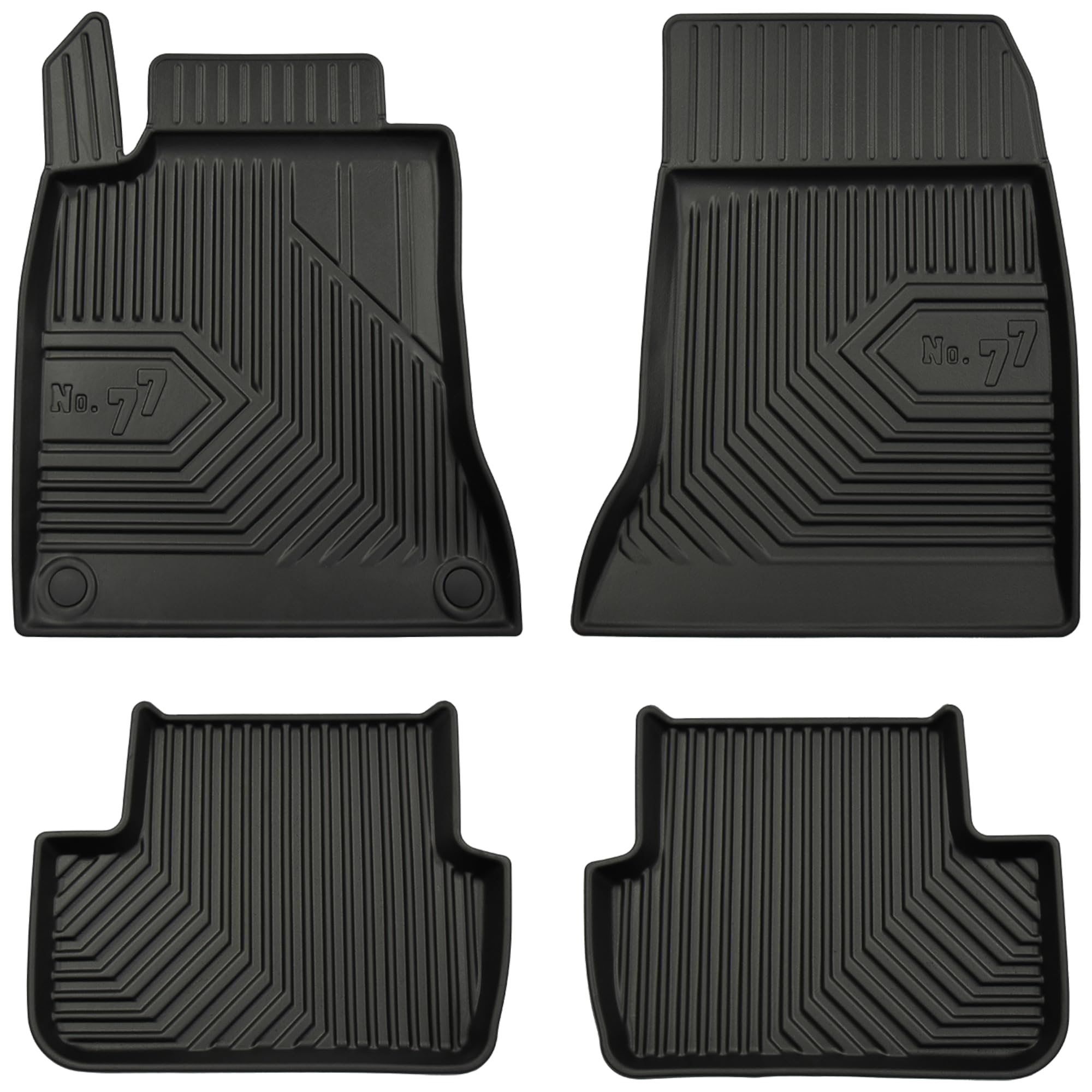 MOTOS Alfombrillas De Goma Para Mercedes-Benz CLA C117 2013-2019