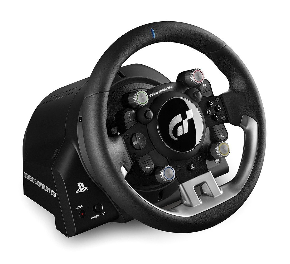 THRUSTMASTER T-GT ハンドルコントローラー Amazon.com: Thrustmaster T-GT Steering Wheel & Pedal Kit for PS4