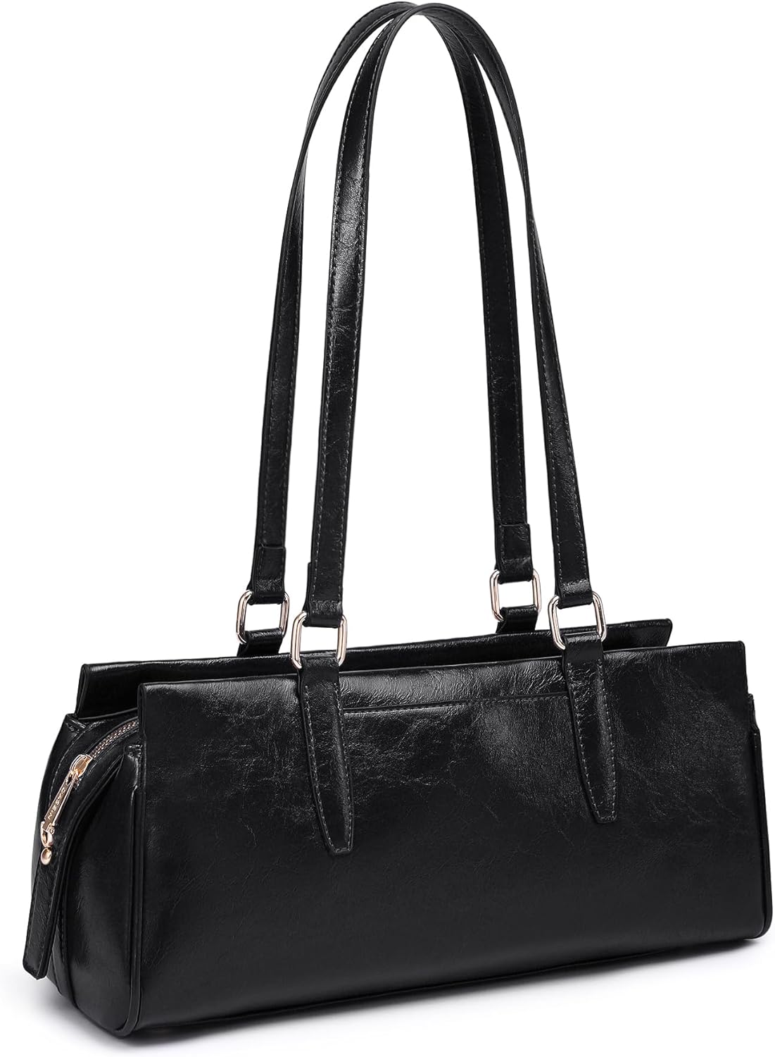 Dasein Hobo Bags for Women Soft Vegan Leather Shoulder Handbags Purses with 3 Compartments, Multi Pockets