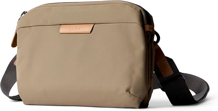 Bellroy Tokyo Side Bag slim, professional everyday crossbody, pouch, sling bag - Khaki