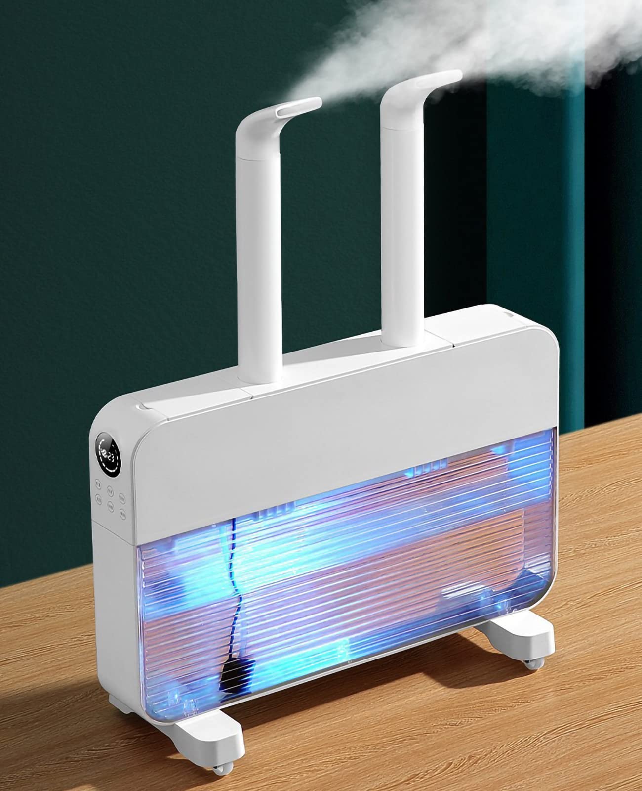 Humidificador 12L de Gran Capacidad Uer Agua pulverizador Comercial humidificador ultrasónico WiFi Inteligente fácil de Limpiar atomizador de Aire de Doble，