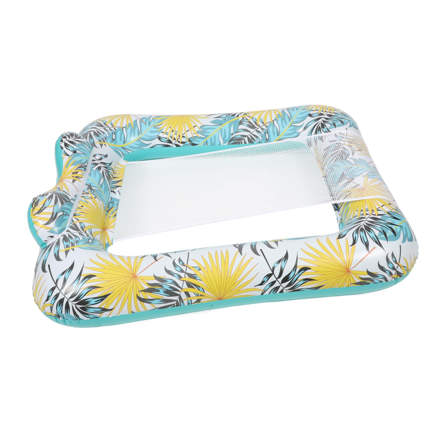 Sdraio Gonfiabile per Piscina in Pvc Rete Traspirante, Comoda e Facile da Gonfiare, per Relax in Acqua Durante le Vacanze Estive