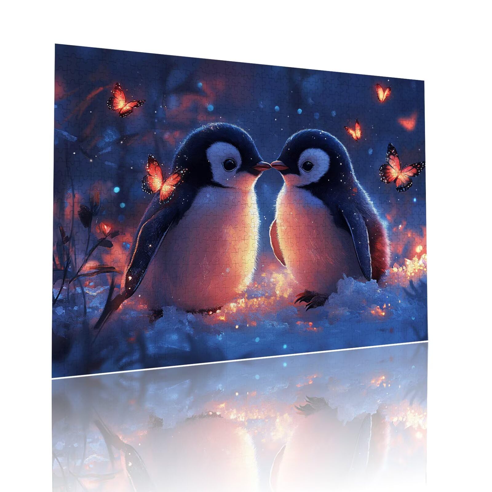 Puzzle Erwachsene 2000 Teile Pinguin Tier Educa Jigsaw für Kinder ab 8 Jahren Mädchen Jungen, Erwachsene Impossible Klassische Puzzles Schwer, Anspruchsvoll Spielspaß, Als Geschenke 70x99cm t-860