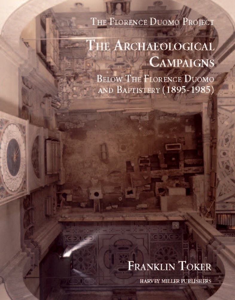 Archaeological Campaigns Florence Duomo livre fouilles archéologiques baptistère
