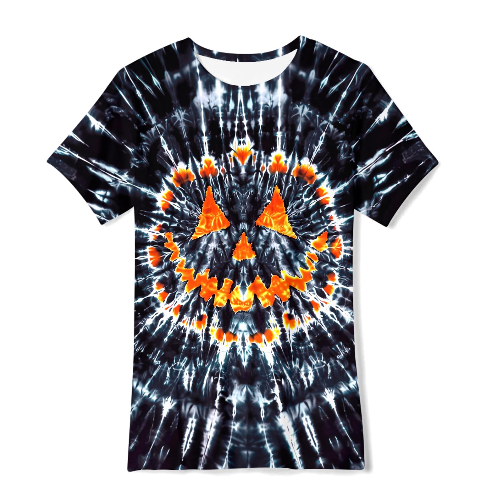 Boys Tie Dye Shirt Kids Rainbow Shirts Size 4-16