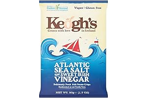 Keogh's Atlantic Sea Salt and Irish Cider Vinegar Crisps