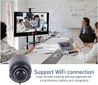 Dioche WiFi Mini Kamera 1080P HD Éjjellátó Biztonsági Kamera Mozgásérzékelővel Okostelefon Távfelügyelethez Beltéri Használatra 3