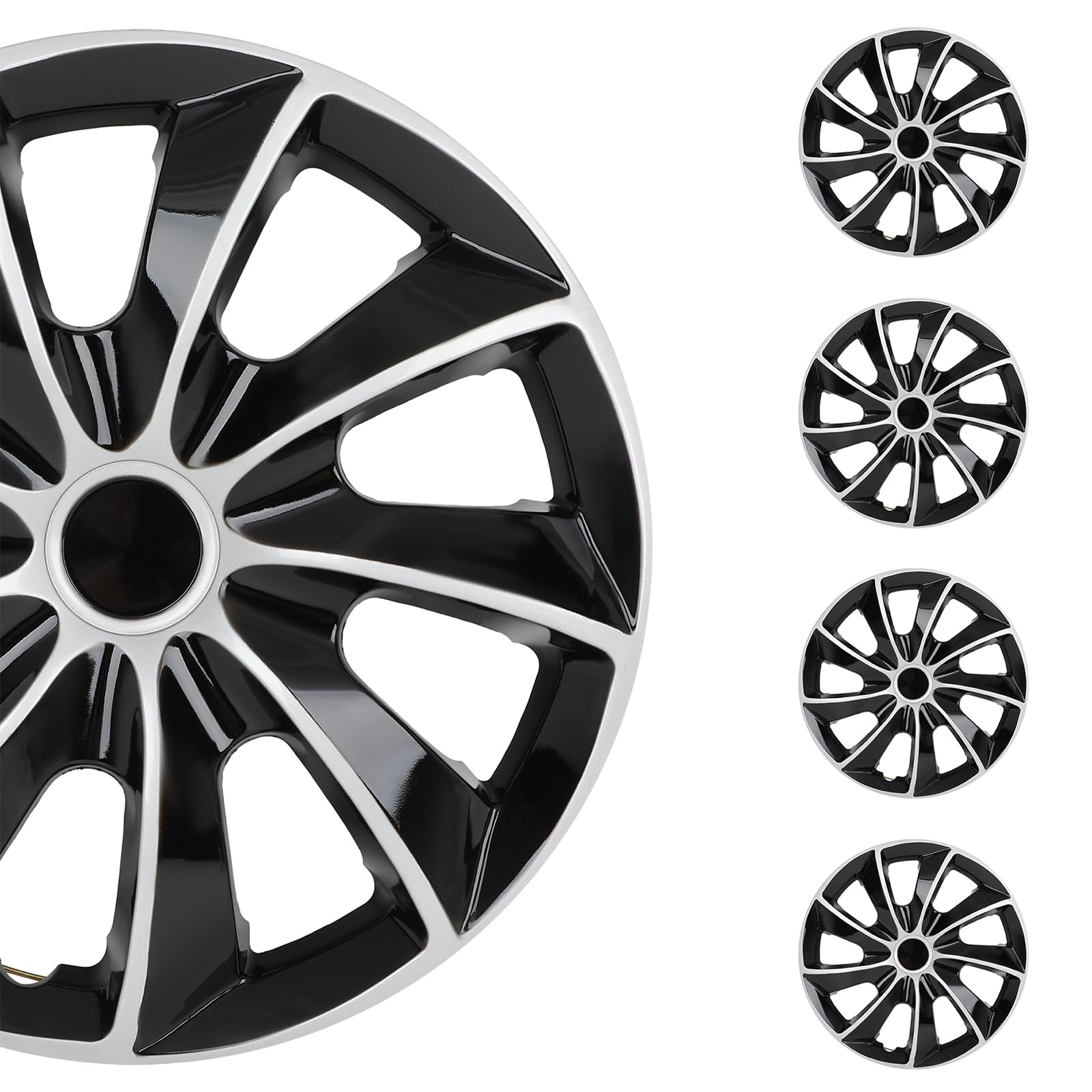 SCITOO Snap On Hubcap Rim 15 inch