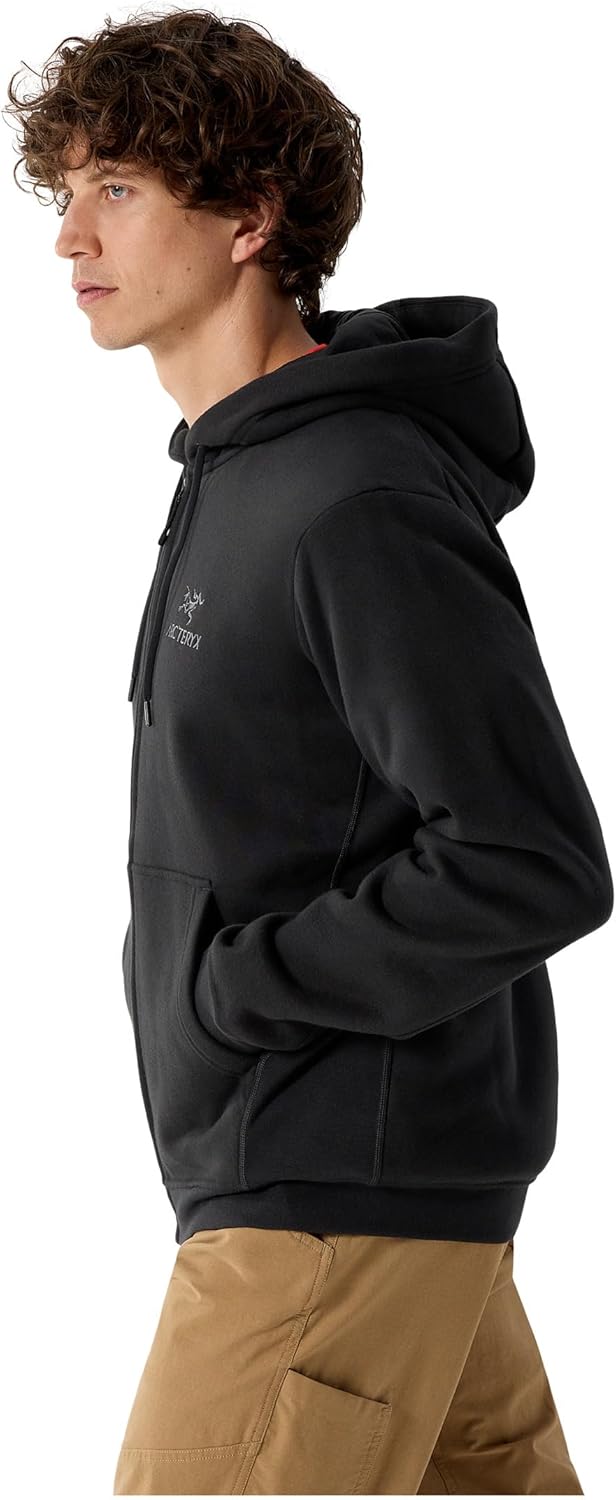Arc'teryx Emblem Fleece Full-Zip Hoody Men's | Made to Climb. Worn Everywhere - Image 2