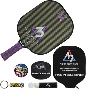 Special Edition Series Professional Pickleball Paddles, Special Aramid Composite Paddle Surface Chaos 16mm | Aramid Core