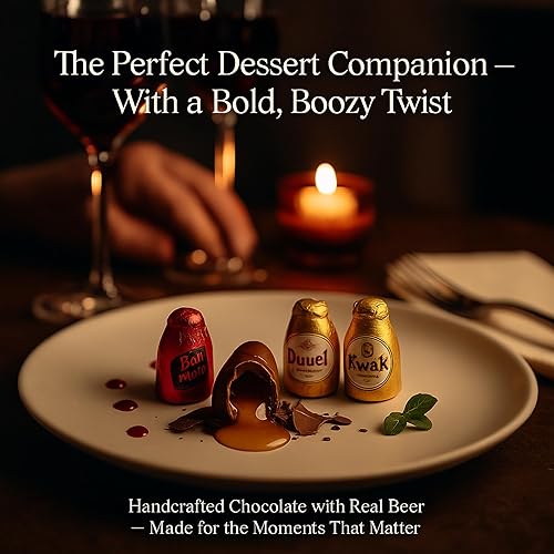 Miniatura 9 de Andy Anand - Chocolate negro con sabor a cerveza europea, surtido de selección premium, 18 unidades