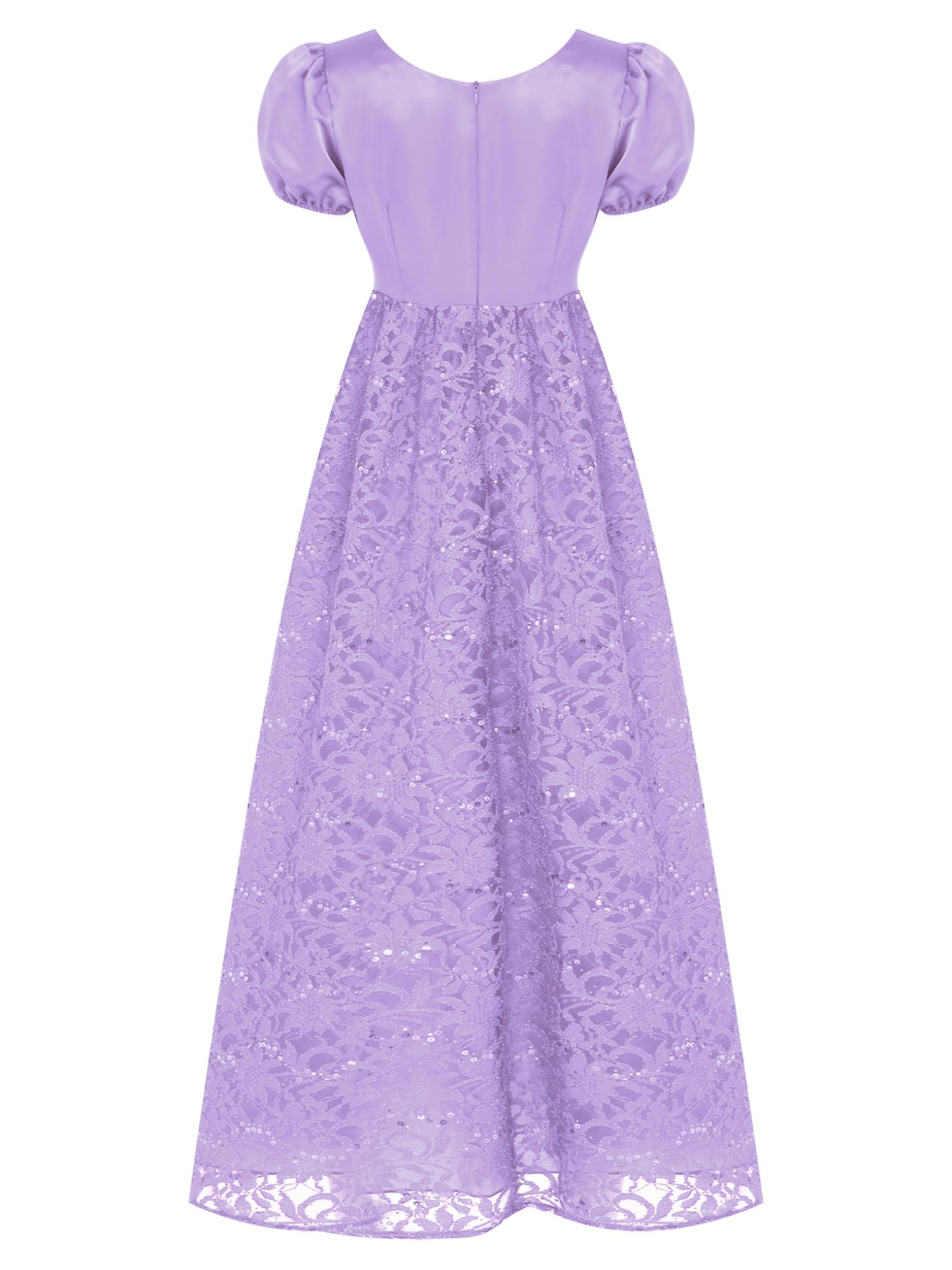 Hansber Donna Abito Elegante da Scatto Fotografico Un Concerto Classico | Collo In Stile Retro Reggiano,Vita Alta Imperiale,Vestito Da Sera,Vintage,Luna Miele,Ufficio,Cerimonia,Evento Costume Storico