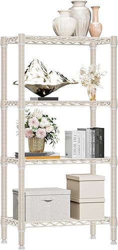 Miniatura 20 de Estantería de almacenamiento de 5 estantes, estantería de alambre de metal resistente, estantería de almacenamiento ajustable para garaje, despensa