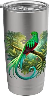 Quetzal Guatemala Chapin Antigua Tikal Tradicional Maya 502 Stainless Steel Insulated Tumbler