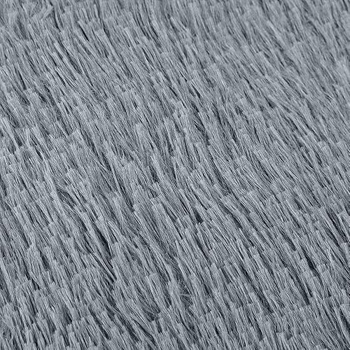 Miniatura 4 de Alfombras para dormitorio, 16 x 12 pulgadas, lavables a máquina, gruesas, antideslizantes, pequeñas, bonitas, antideslizantes, peludas, para el