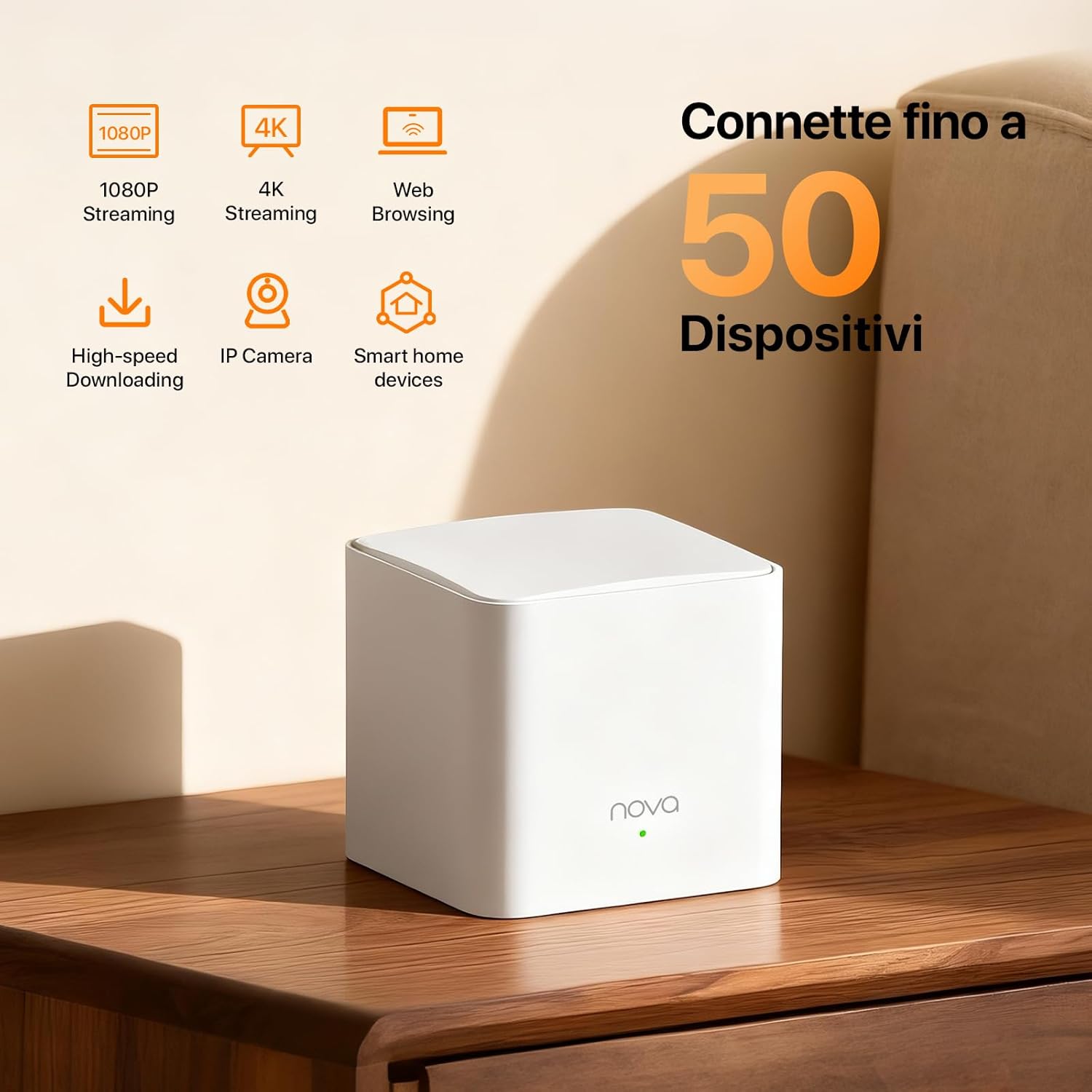Nova MW5G Sistema WiFi Mesh - Powerline - Immagine 4