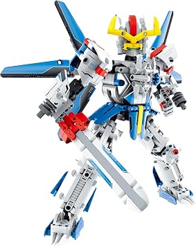 iM.MASTER STEM Robot Soldier Making Set, 641 Piece Trainer Blocks, White