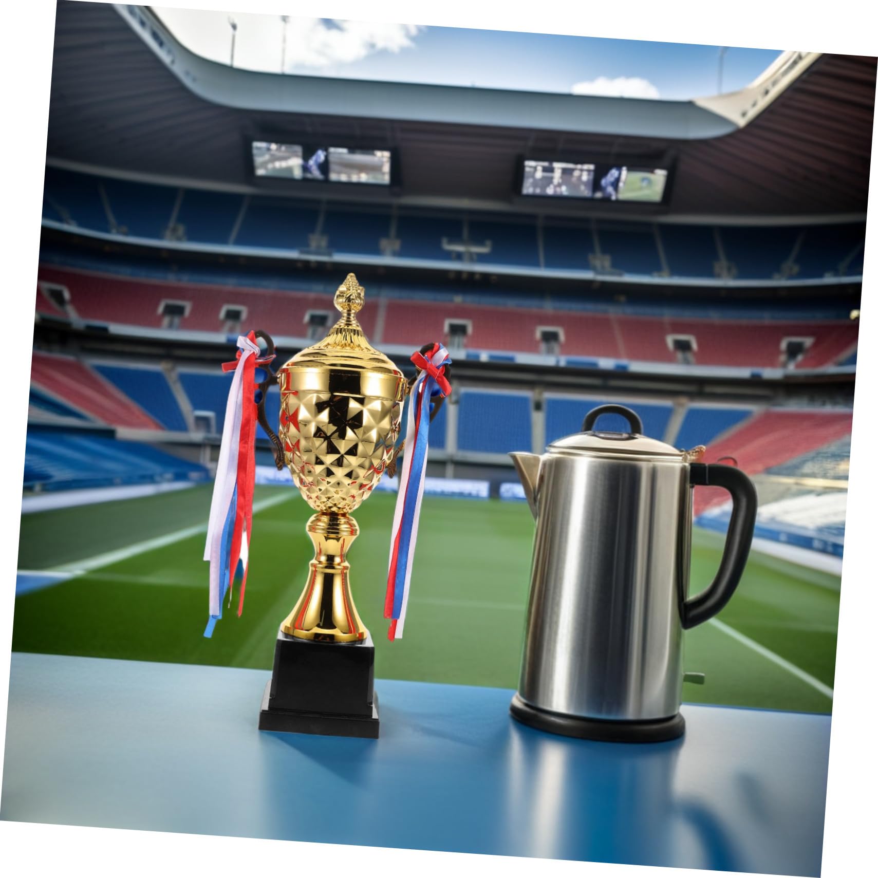 SOIMISS Mini De Coche De Campeonato De Fútbol Estrella Copa De Copa Deportivo Premios Deportivo De Oro