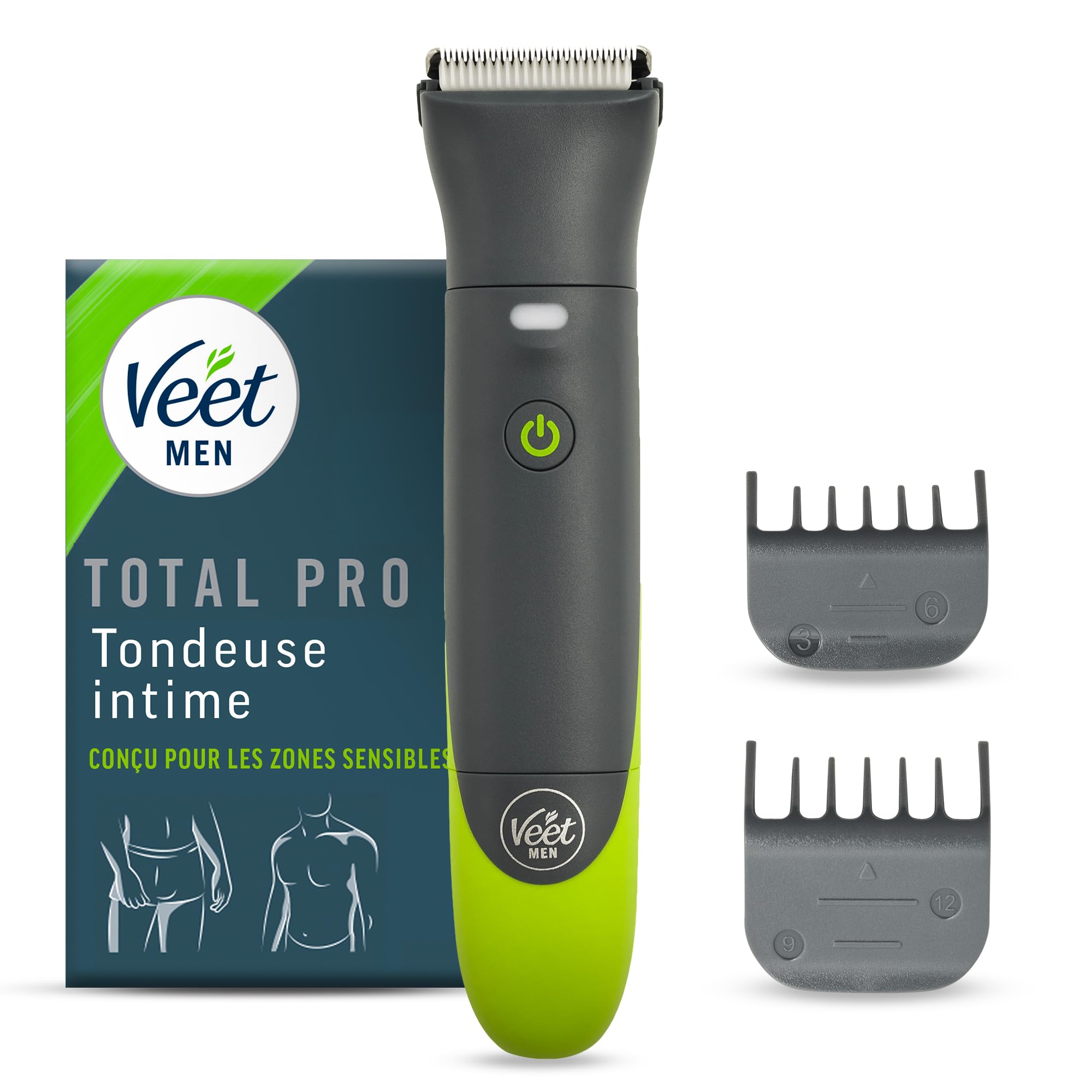 Veet Men Total ProTM* Tondeuse Intime Pour Homme