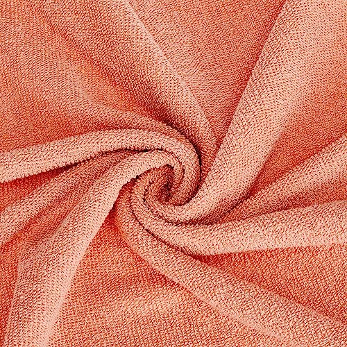 Image of Amazon Brand - Solimo Cotton Bath Towel, 400 GSM (Peach)