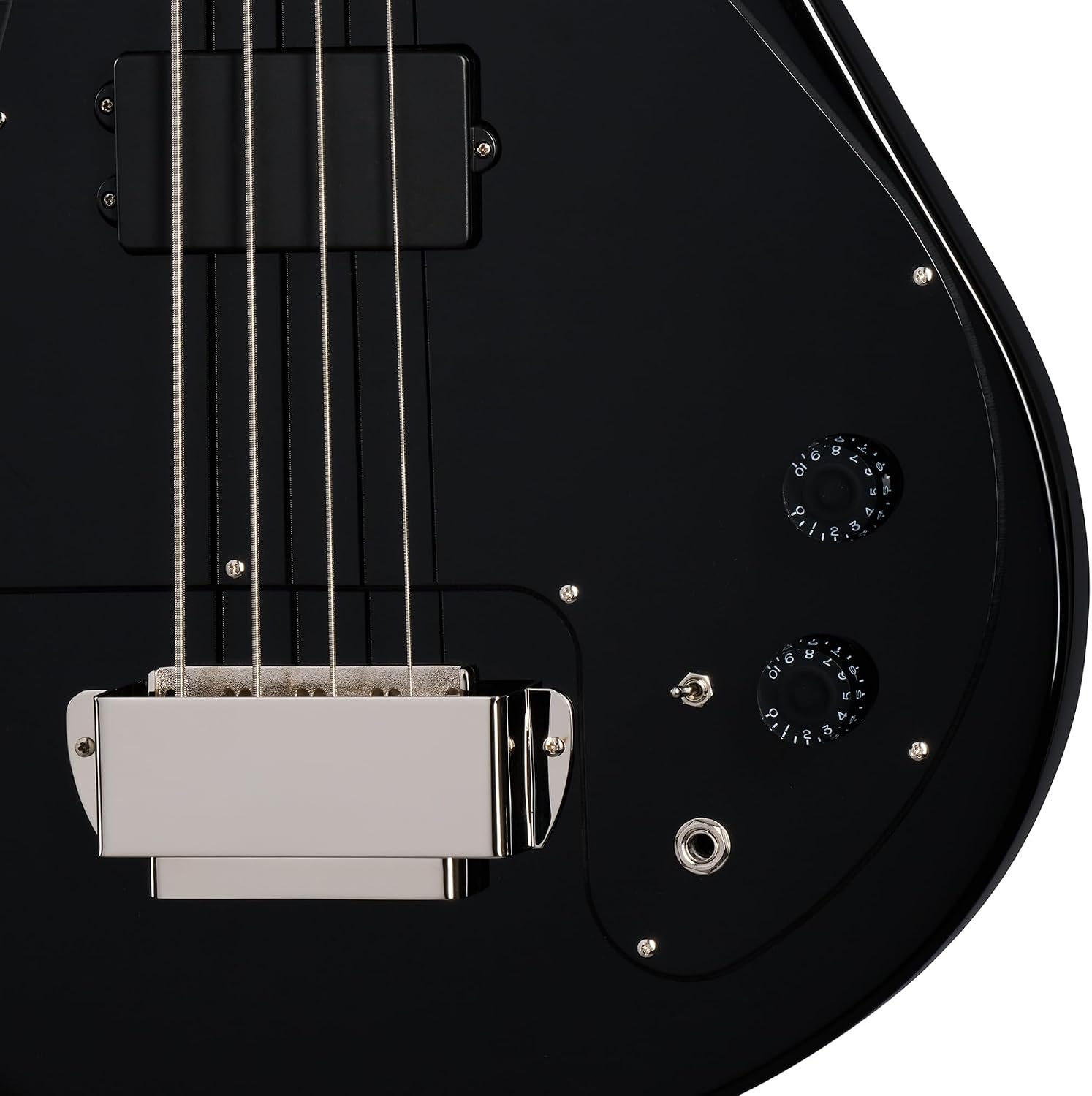 Epiphone Grabber Bass, Ebony with Gig Bag
