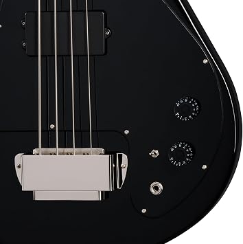 Epiphone Grabber Bass, Ebony with Gig Bag