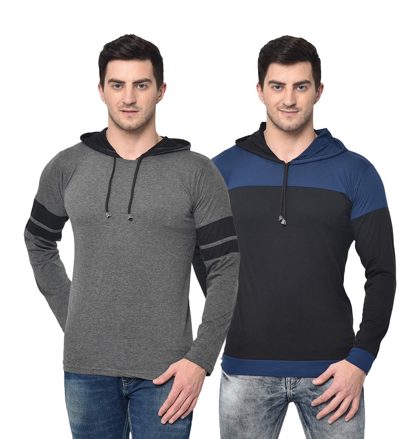 mack jonney Men's Classic Fit Hooded T-Shirt (Set of 2) T_12_0002-P-picture-48