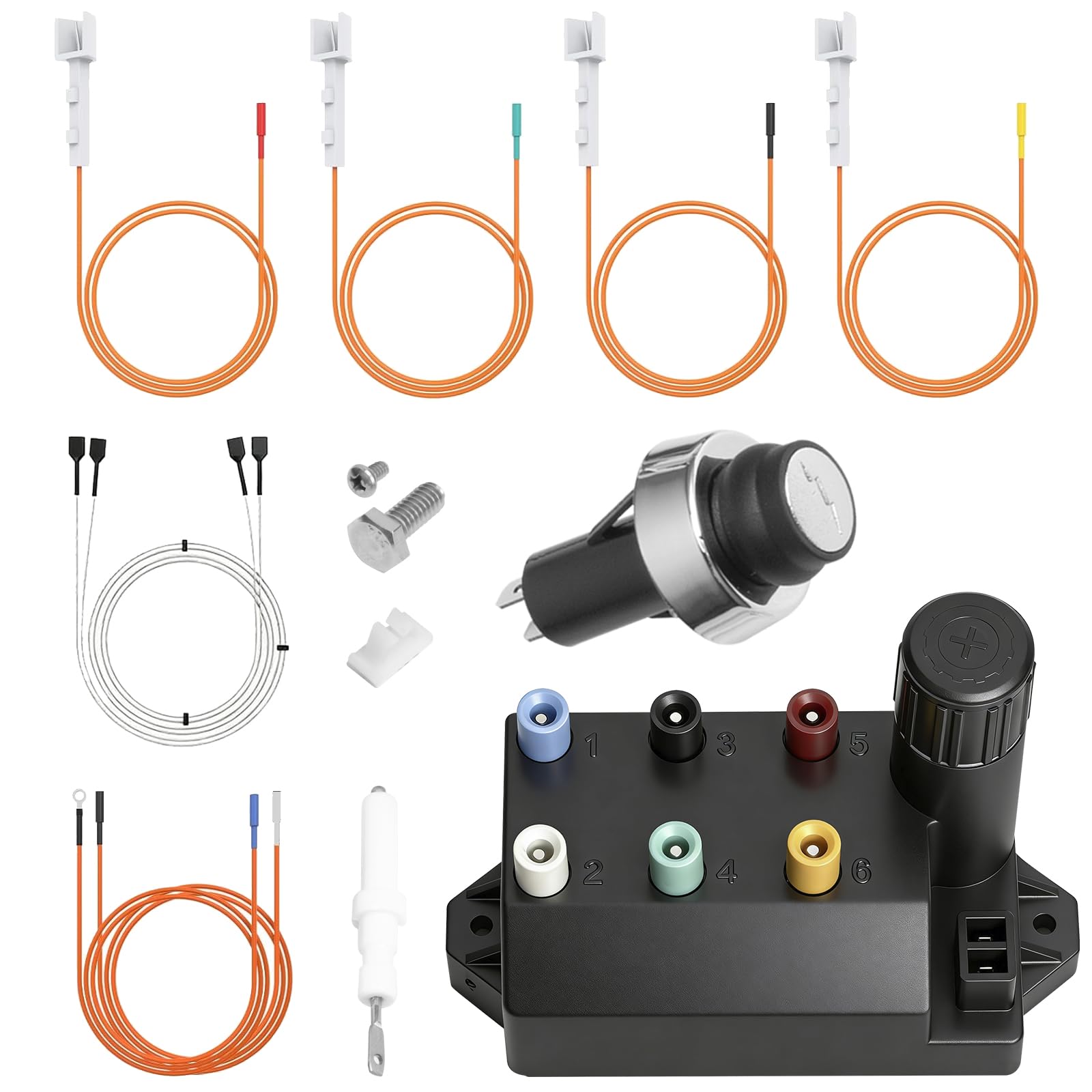Amazon.com : 67532 Igniter 66220 Button Replacement for Weber
