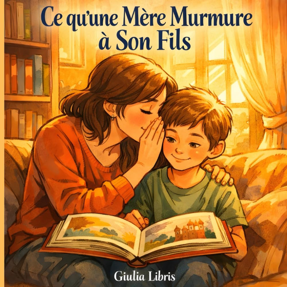 Ce qu'une Mère Murmure à Son Fils: 75 scènes illustrées , Des bulles à remplir, des mots à transmettre