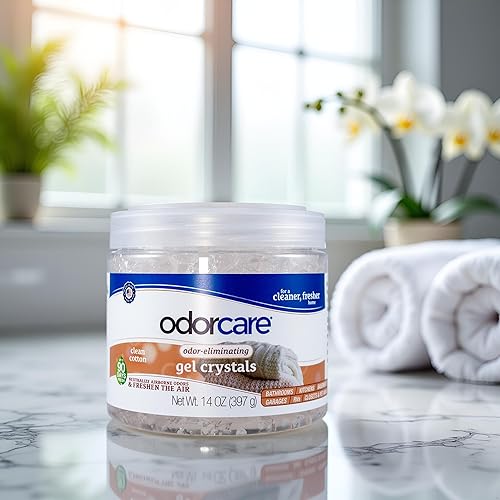 Miniatura 8 de Absorbedor de olores de gel de algodón limpio de 14 onzas, eliminador de olores para olores de humo y olor a humedad en el hogar, baño, cocina,