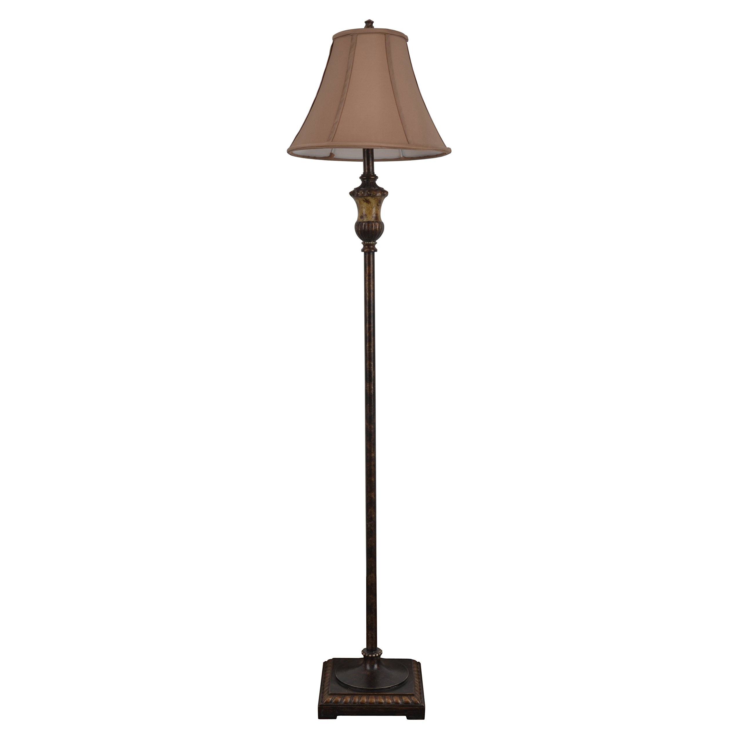 Décor Therapy PL1647 60" Bronze Floor Lamp, Golden Bronzze for sale