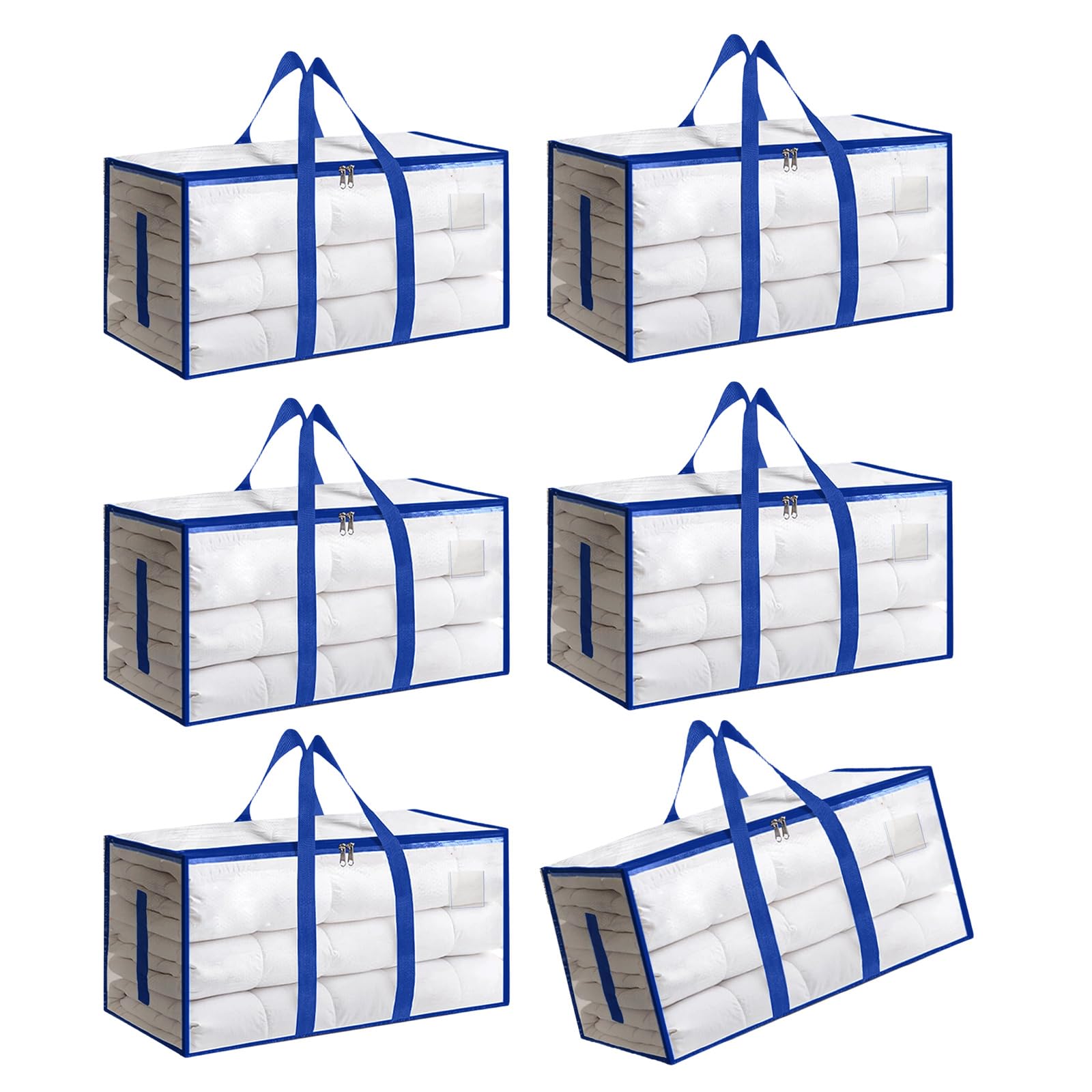 Ljhnba C Apacity Waterproof Dustproof Storage Solution For Homes And Travel Organization Portable Design Featuring Multiple Arrying Option Storage Bag