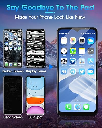 Miniatura 5 de Para Samsung Galaxy A12 Reemplazo de pantalla, Pantalla LCD A12 con Marco Touch Digitalizador para Samsung Galaxy A12 a125u1 s127dl a125a a125w