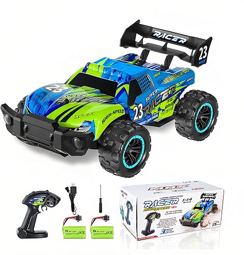 Coche de control remoto, 114 todo terreno con modos de 3 velocidades de hasta 9.3 mih, autos recargables a control remoto todoterreno, camión disponible en Yaxa Guatemala