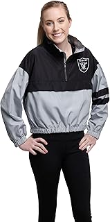 Las Vegas Raiders Womens Winning Play Windbreaker