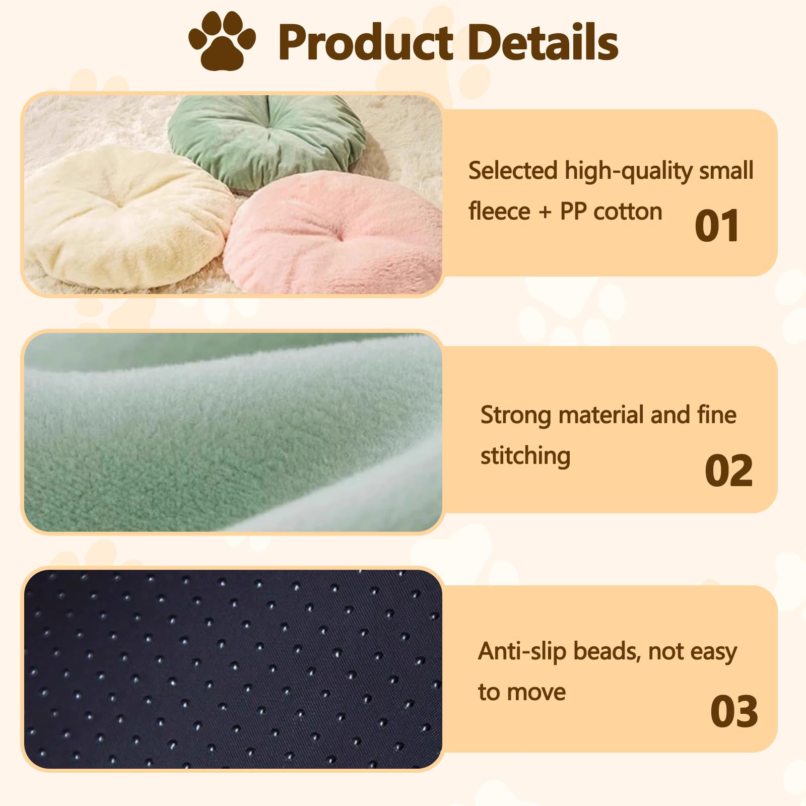 Galatée Lit pour Chat Et Chien - Tente Igloo en Peluche Douce avec Coussin Amovible Et Lavable, Maison Chaude pour Animaux De Compagnie (L, Vert)