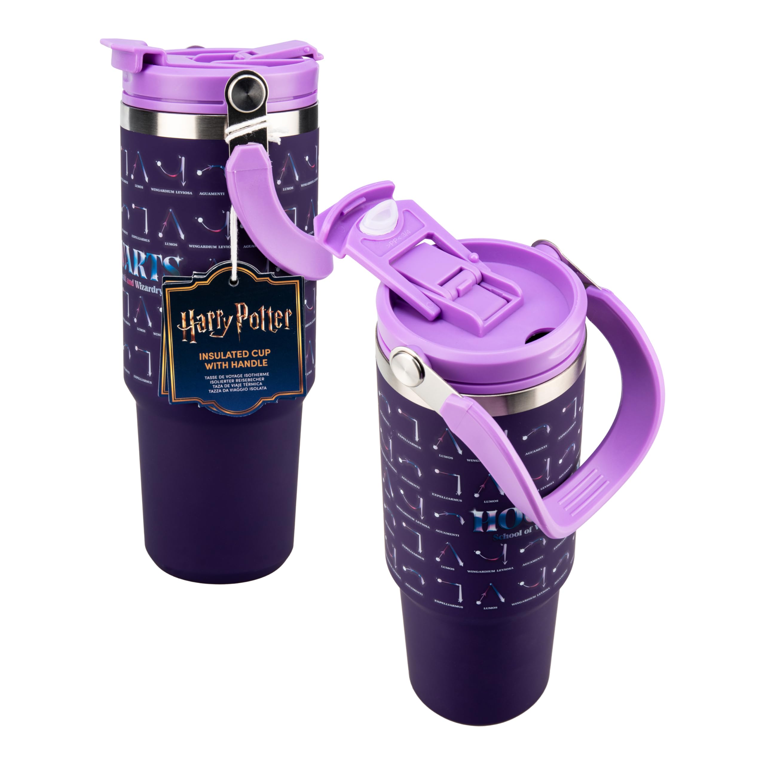 Paladone Harry Potter Insulated Tumbler 900ml - Officially Licensed