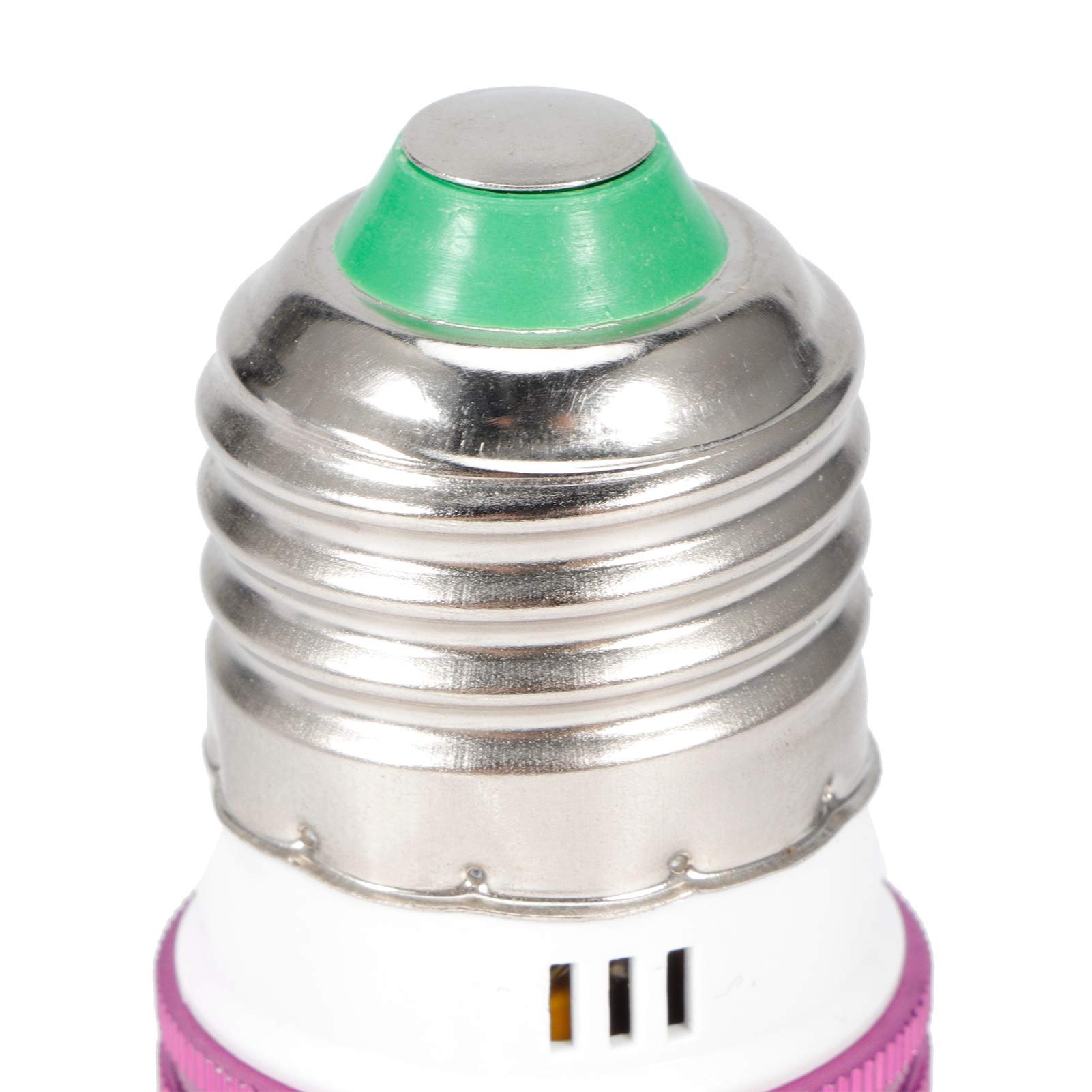 Lampadina Che Cambia Colore con Telecomando, Lampadina LED RGB da 3 W per Camera da Letto, Bar, Feste, AC85‑265V(Viola)