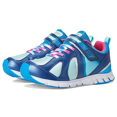 Tsukihoshi Kids Rainbow (Little Kid/Big Kid) Girls Shoes Navy/Mint