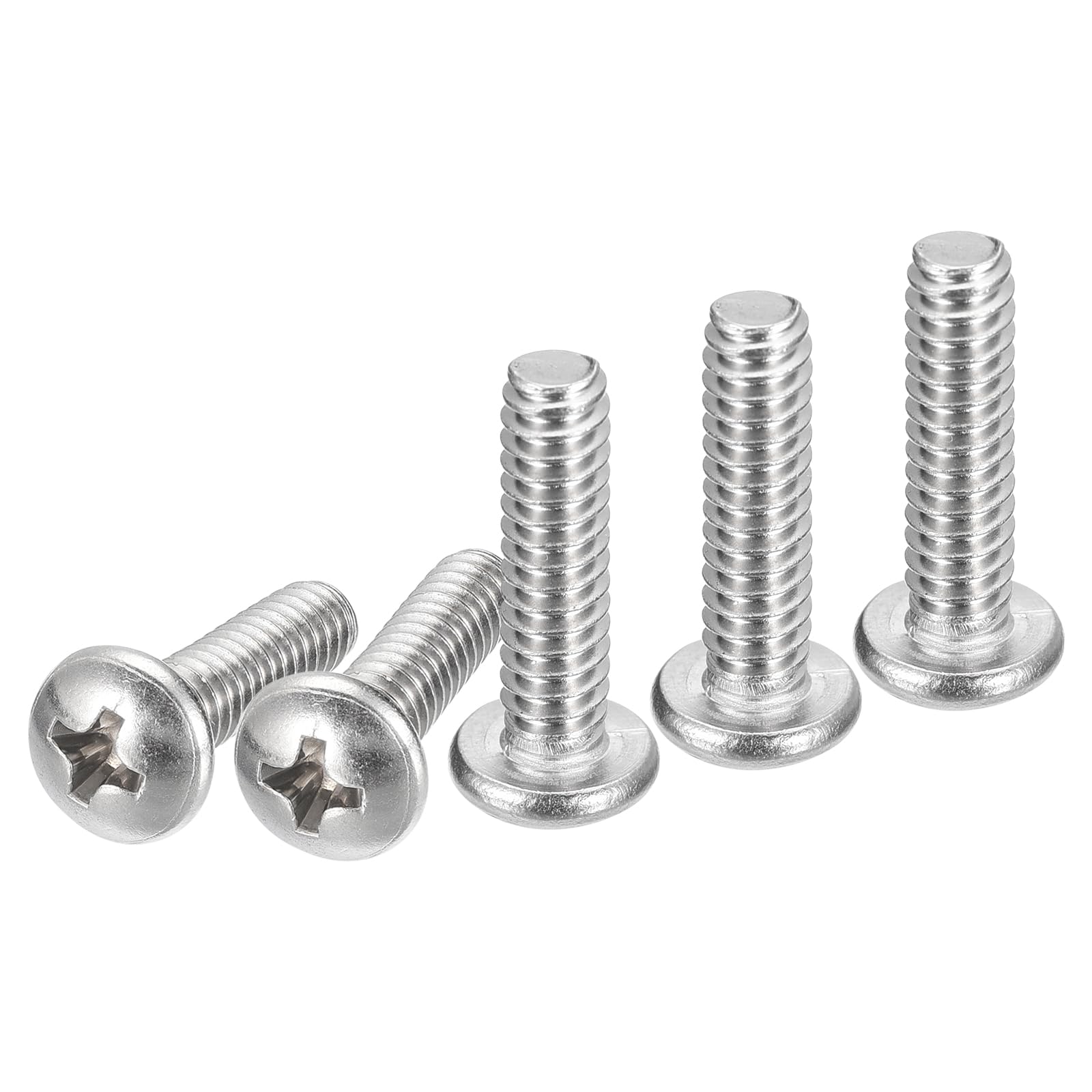 Stainless Steel Machine Screws - 100 Pack #4-40 -23