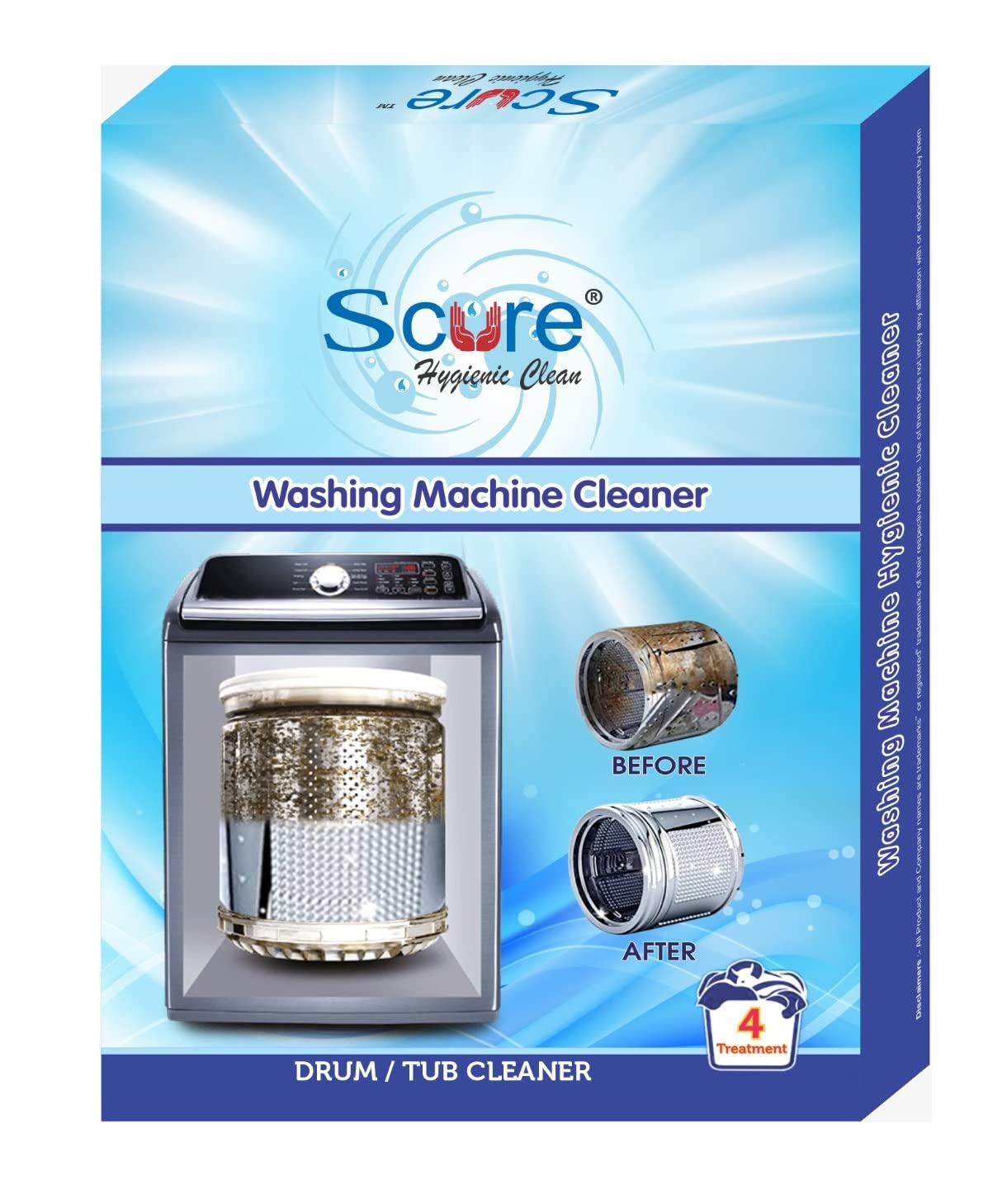 10 Best Washing Machine Cleaners for Efficient Performance 7 Scure Washing Machine Cleaner Powder